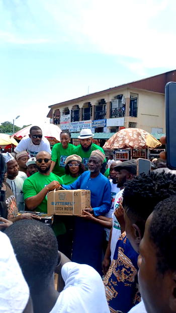 NYCN President flags off Tinubu cares initiative at independence celebration