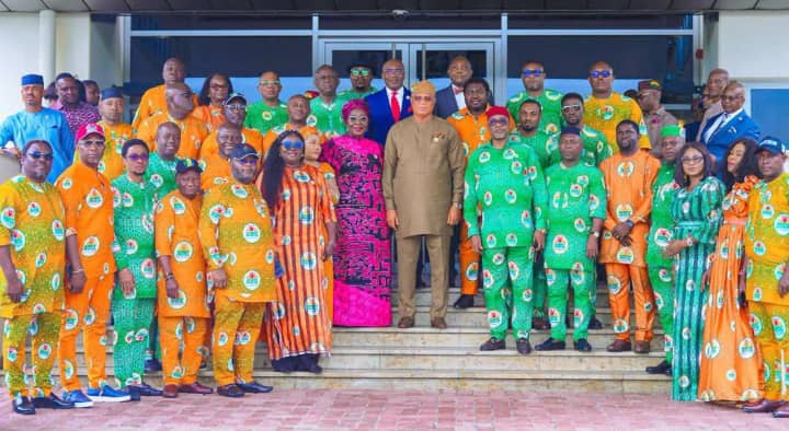 2027: Akwa Ibom LG chairmen endorse Tinubu, Akpabio, Eno for reelection