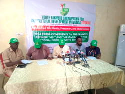 Youth farmers group visits Dangote Refinery