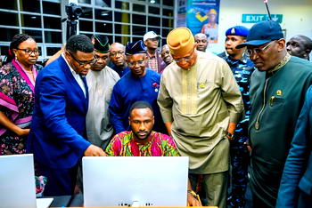 Gov Eno inspects new CBT centre with capacity for 2,000 daily tests