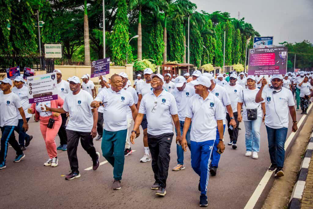 Over 3,000 security personnel, partners join police cybercrime awareness campaign