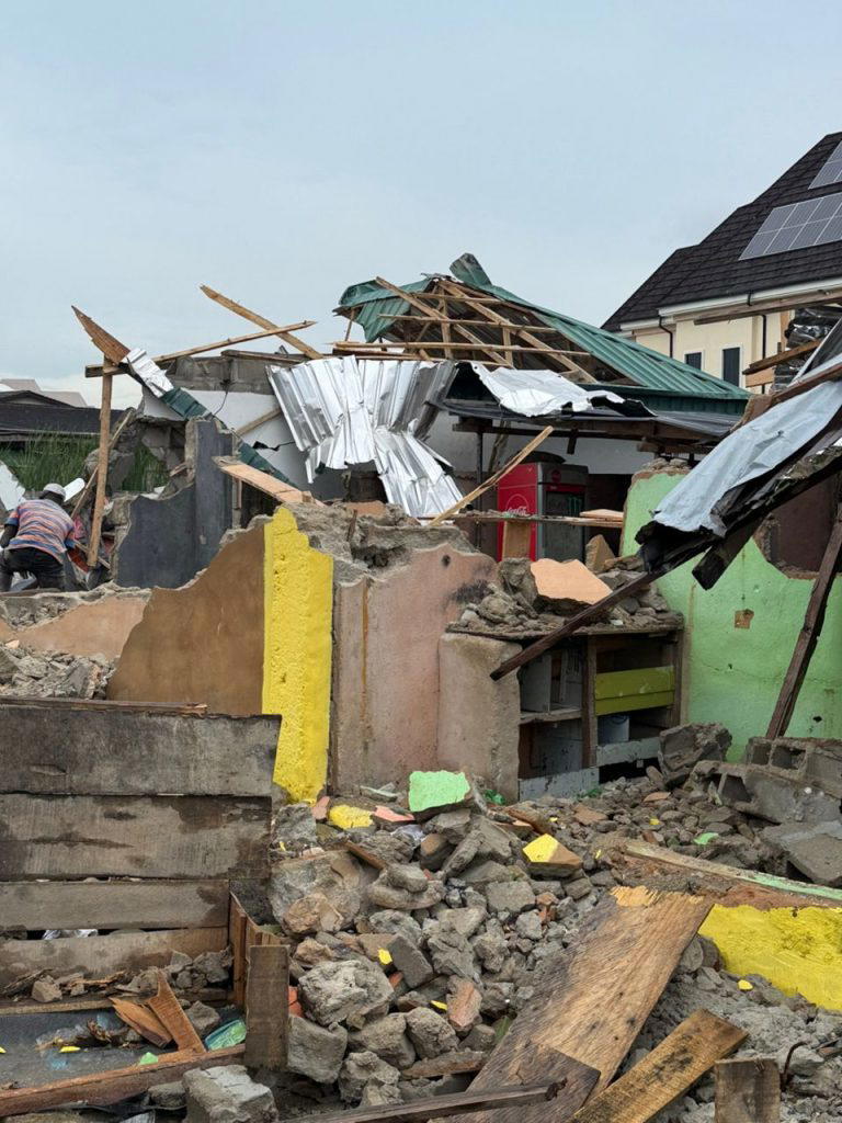 Lagos Govt demolishes over 15 buildings on FESTAC 6th avenue