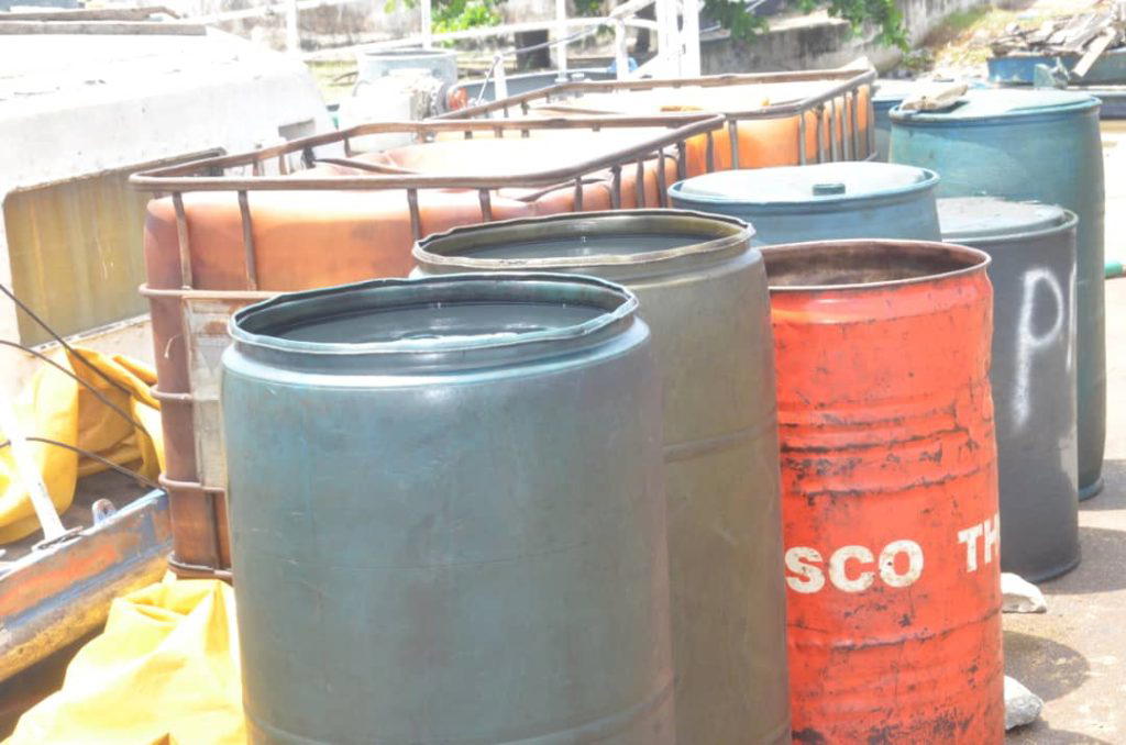 Navy foils diesel smuggling attempt, intercepts boat with 4,000 litres of AGO