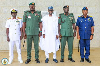 New CDS, Service chiefs visit NSA ahead of Senate confirmation