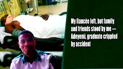 My fiancée left, but family and friends stood by me – Adeyemi graduate crippled by accident