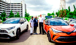 Nigeria Police recover two stolen vehicles from Netherlands, hand them over for repatriation
