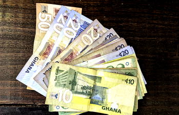 Ghana inflation sinks to five-year low