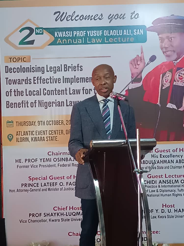 Odinkalu tasks Nigerians to abandon colonial legacies