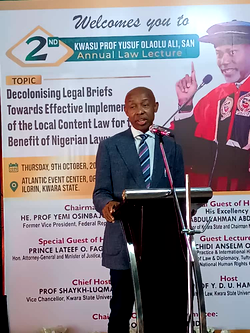 Odinkalu tasks Nigerians to abandon colonial legacies