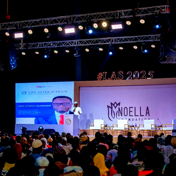Life After School: Minister of Youth Development Inspires 500 Graduates at the 2025 LAS Summit