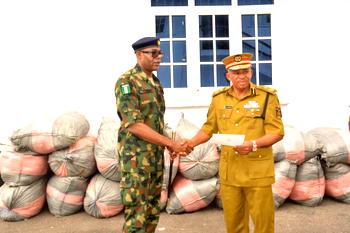 Navy intercepts van loaded with 840kg cannabis in Lagos