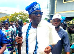 Senator Adeola’s media adviser, Odunaro installed as Osorun of Isaga-Orile Kingdom  