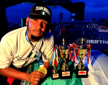 Nigeria’s drift driver conquers Kenya’s drift championship