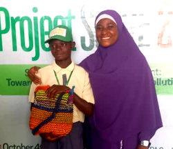 Teen who creates bags from plastic caps, others discovered at Earthplus