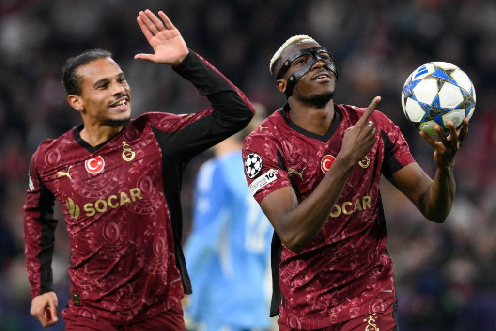 Osimhen goes top of UCL scoring chart with hat-trick against Ajax