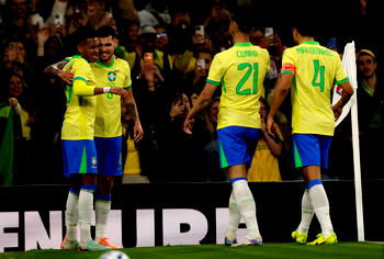 Estevao, Casemiro on target for Brazil in Senegal win