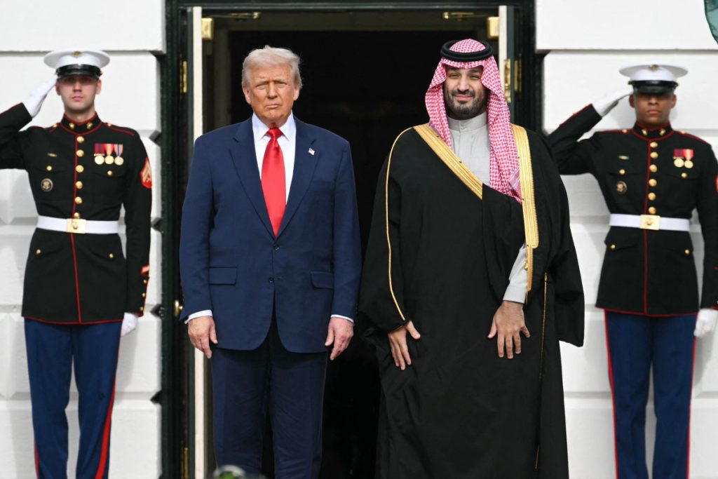 Photos: Trump welcomes Saudi crown prince to White House