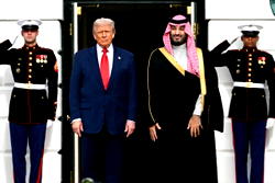 Photos: Trump welcomes Saudi crown prince to White House
