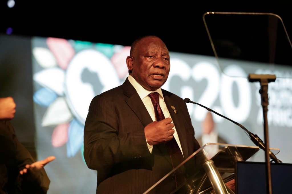 US wants to end boycott of G20 summit, says Ramaphosa