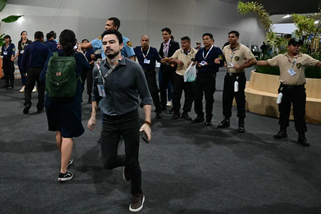 Fire breaks out in pavilion at COP30 climate talks