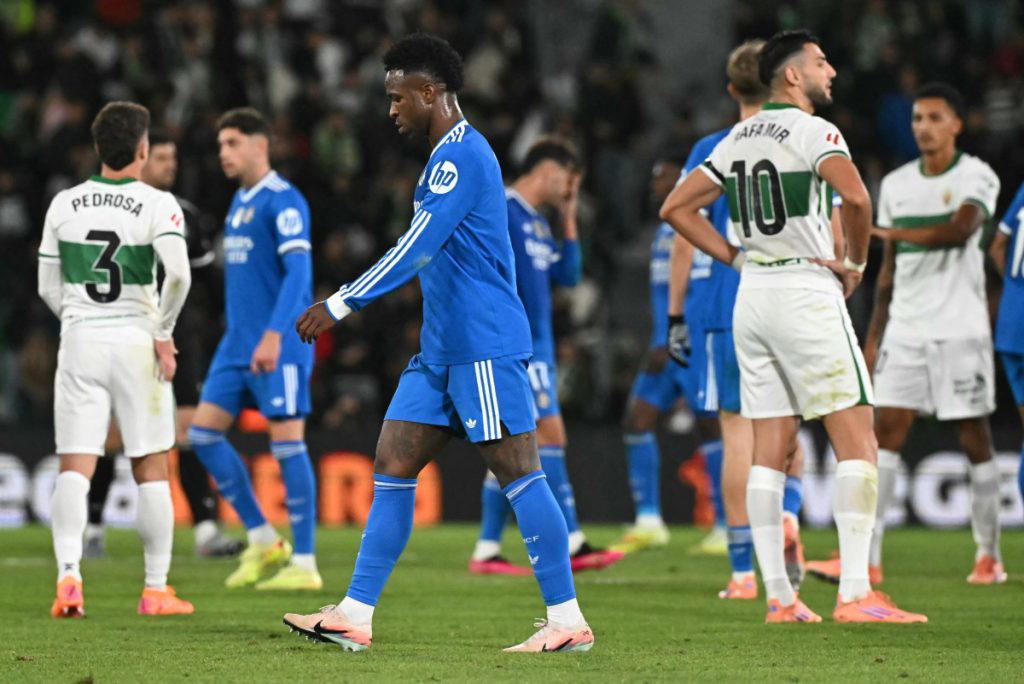 Bellingham nets late equaliser as Real Madrid drop points at Elche