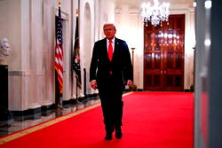 Trump rages at report that he is increasingly frail