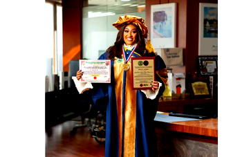 Double honours for Amaka Diane Okeke