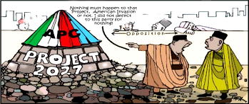Cartoon: ‘Operation secure the bag’