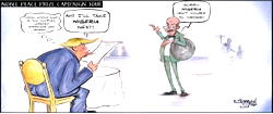 Cartoon: ‘Naija no be Libya’