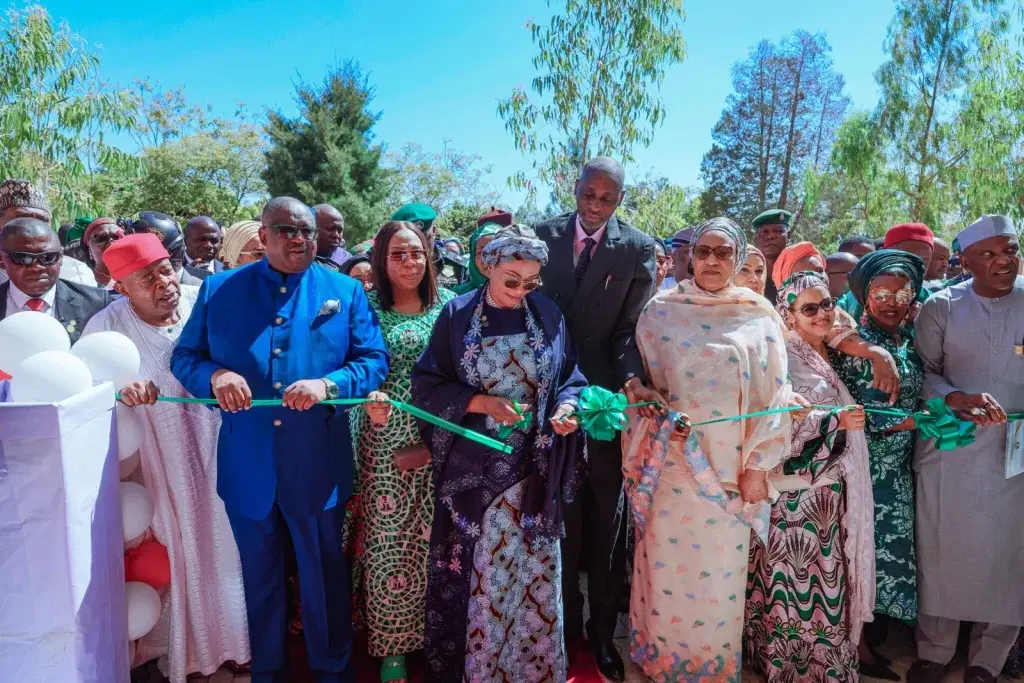 First lady donates N250m to NIPSS, inaugurates gender centre