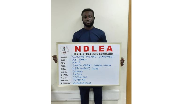 NDLEA secures 21-year jail terms for 5 drug cartel kingpins over Gabon, Australia-bound cocaine