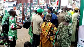 PHOTOS: PDP members troop to venue as two-day Ibadan convention begins