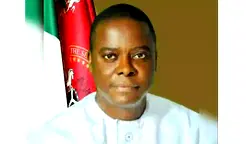 Akpabio leads senators on condolence visit to family of late Senator Okechukwu Ezea
