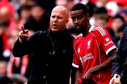 Slot urges patience as Isak returns to training with Liverpool
