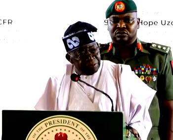 Tinubu arrives Maiduguri to inaugurate projects, attend Modu Sheriff son’s wedding