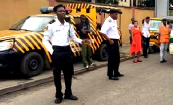 Lagos probes viral clash between VIS officers, truck driver