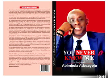 From Barracks to Boardroom: How ‘You never know me’ redefines the African business memoir