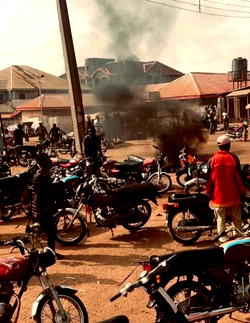 Benue Okada riders ground Gboko, protest murder of four members