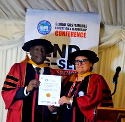 NUPRC boss honoured with global sustainable leadership award in London