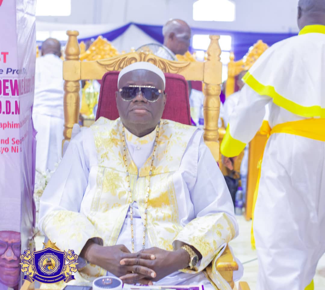 Oba Elerinmo ordained Senior Special Apostle C & S Movement Church