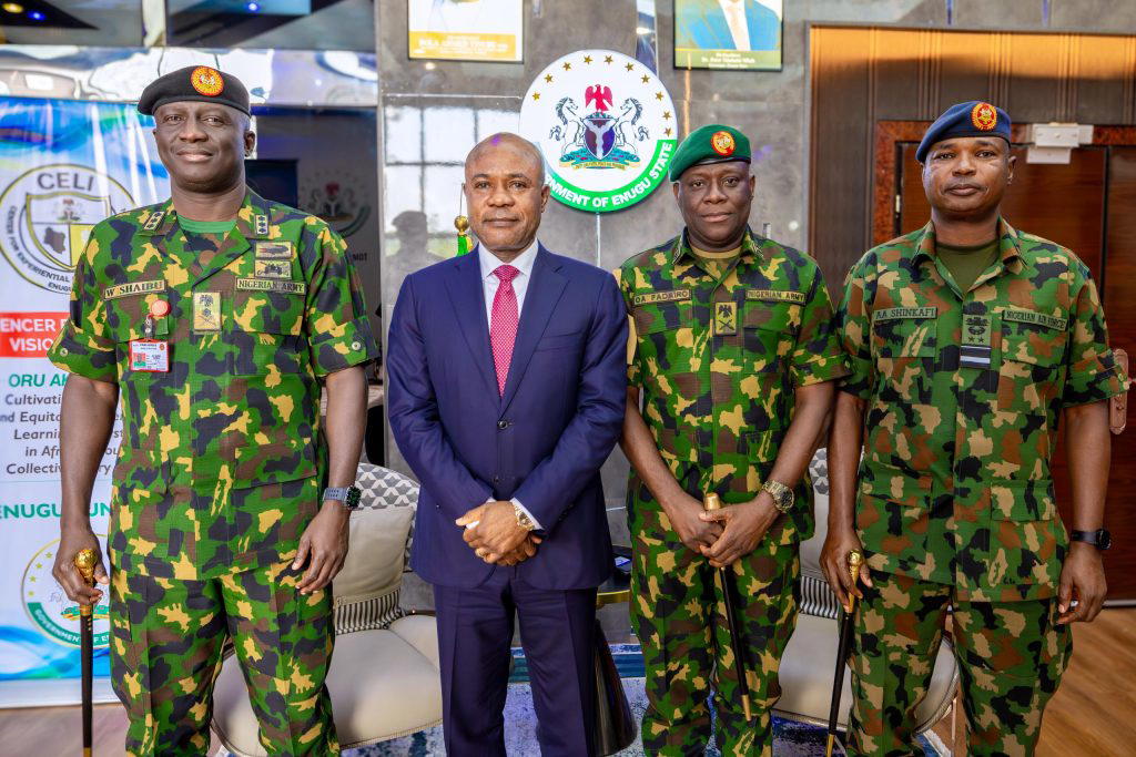 Chief of Army Staff lauds tremendous security improvement in Enugu State