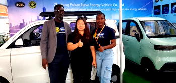 Firm unveils hybrid electric car at Lagos expo
