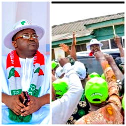 Ajadi storms PDP convention, declares party’s ‘Glory Restored’ ahead of 2027 polls
