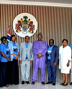Africa Missions Global Visionaire, Pastor Folu Adeboye, Speaks at Gambia digital leap app launch