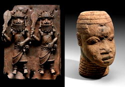 Foreign Affairs ministry hands over two Benin bronzes to Art & Culture Ministry
