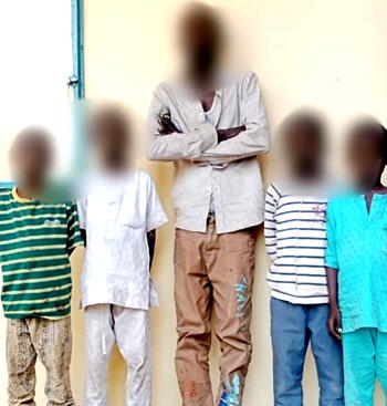 Police rescue six children from human trafficking syndicate in Niger State