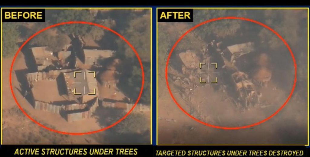 NAF jets conduct precision strikes on terrorist enclaves in Sambisa Forest