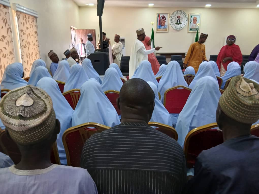 Kebbi Education Commissioner hands over 24 rescued Maga schoolgirls to first lady