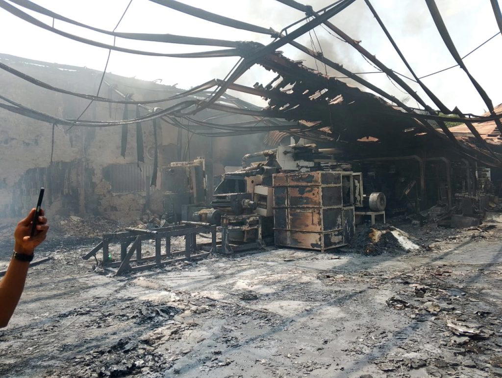 Fire destroys property, goods worth billions of naira in Nnewi factory