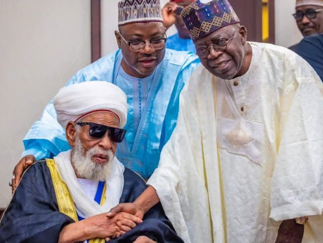 Tinubu mourns Dahiru Bauchi, condoles family, followers